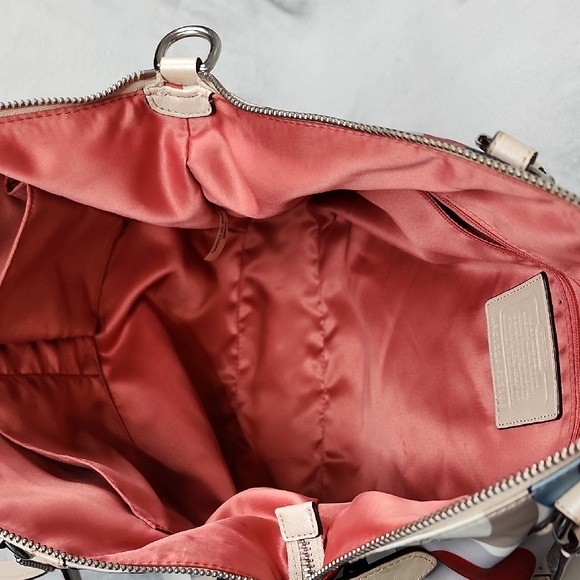 Coach 2013 Ashley OP Art Print North South Satchel - Picture 4 of 5